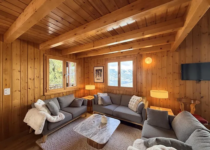 Шале Fontannets 001 Cosy & Mountain 10 Pers Вейзона